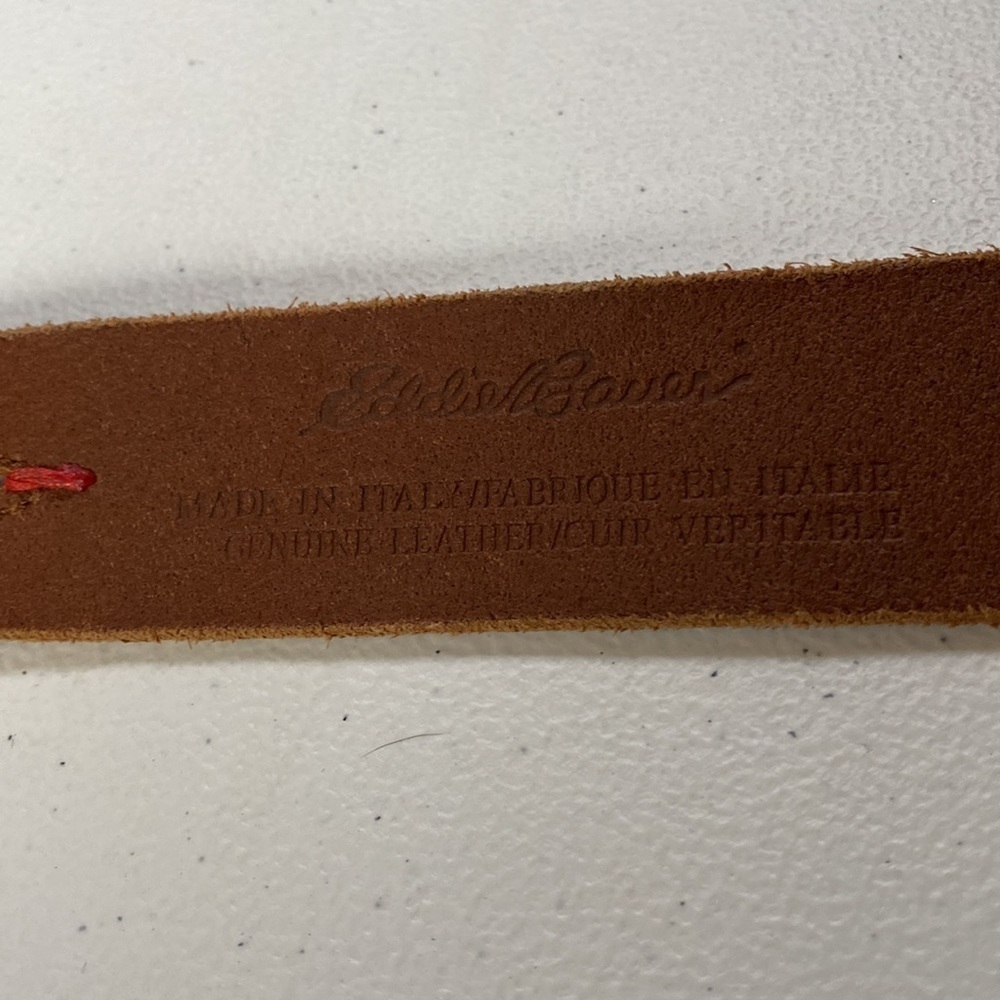 Eddie Bauer women Belt/ Made in Italy/Size Small/Color Brown - Picture 6 of 10